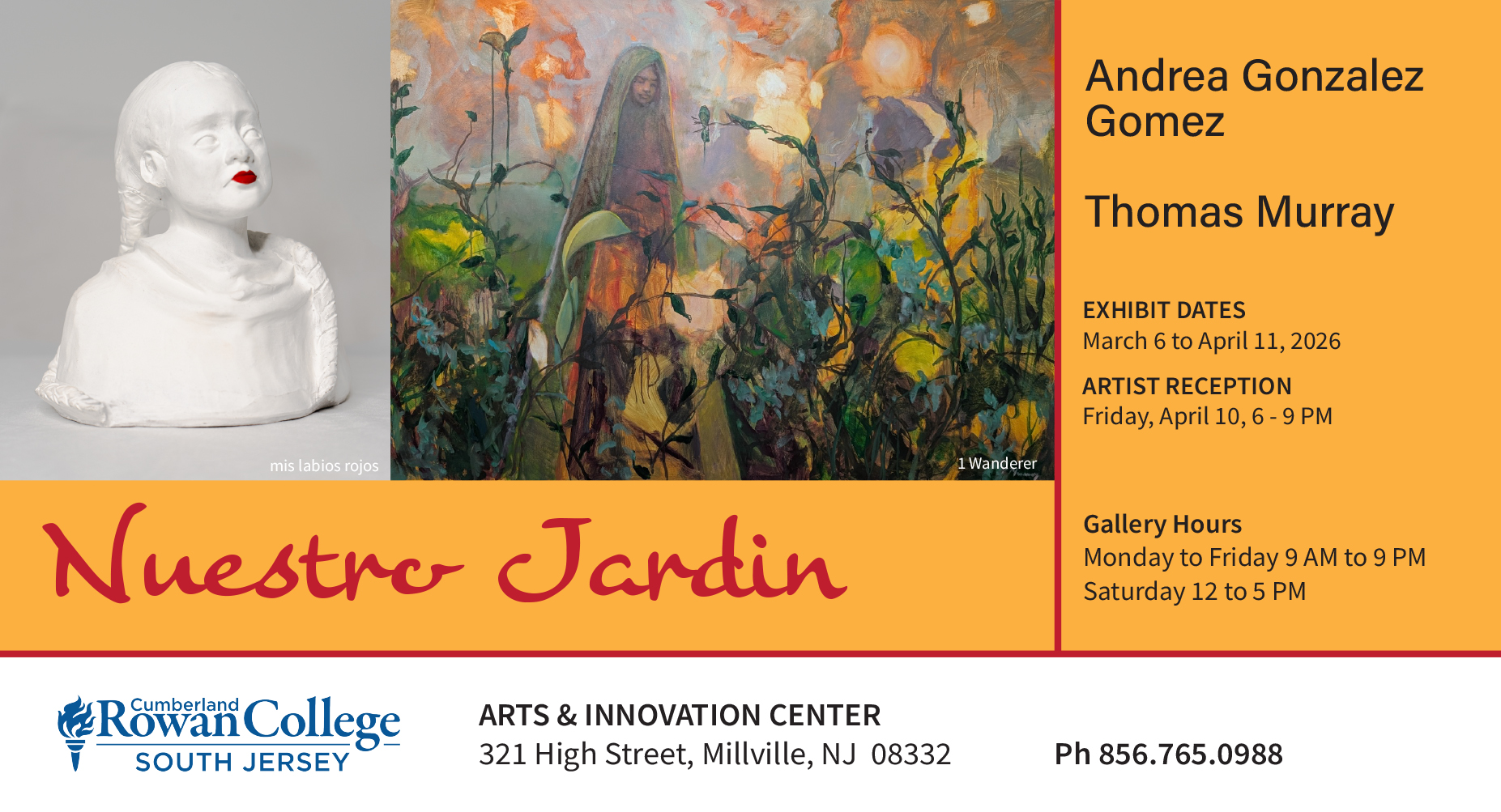 postcard of current show