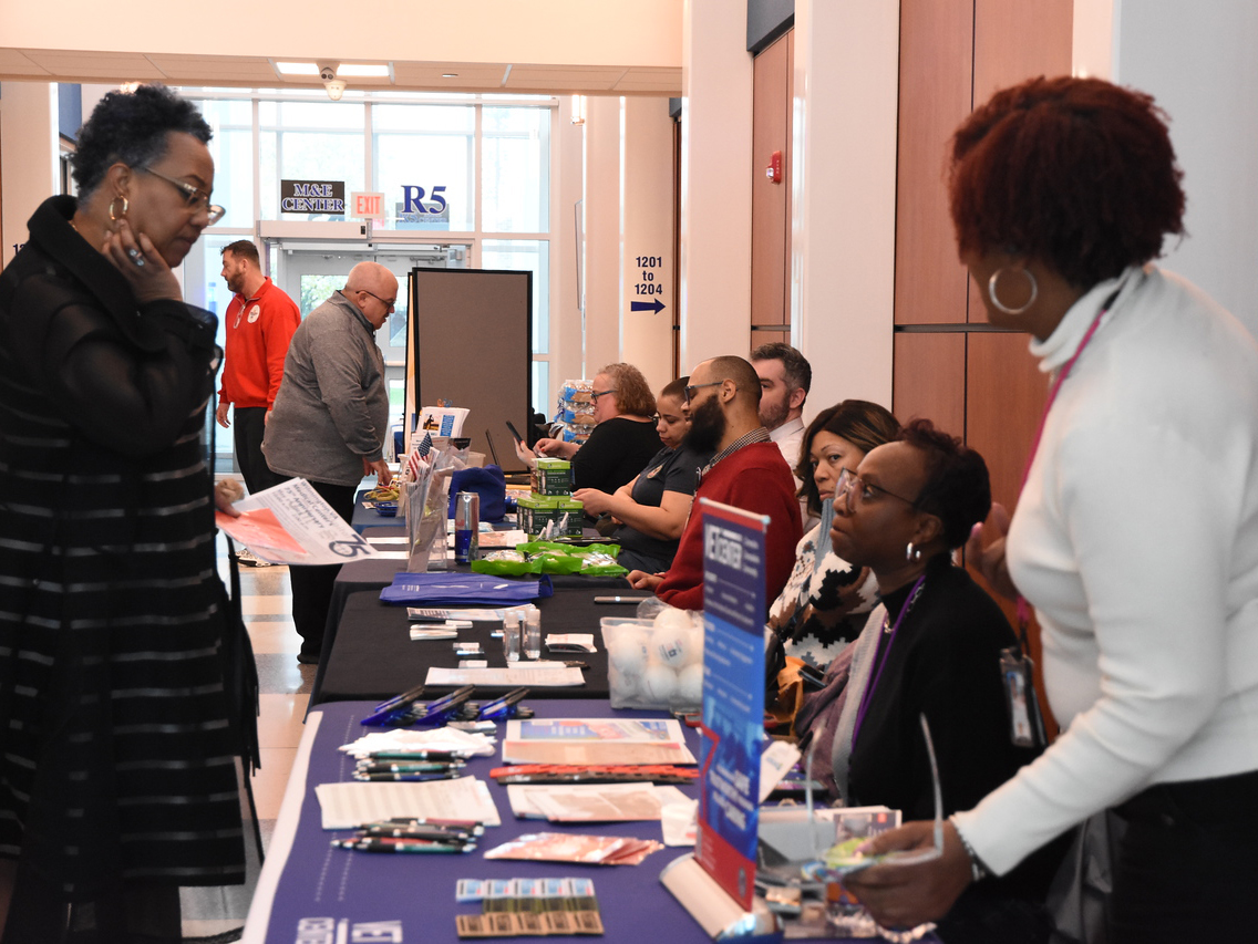 Rowan College of South Jersey’s Military Outreach event, held on April 11. 