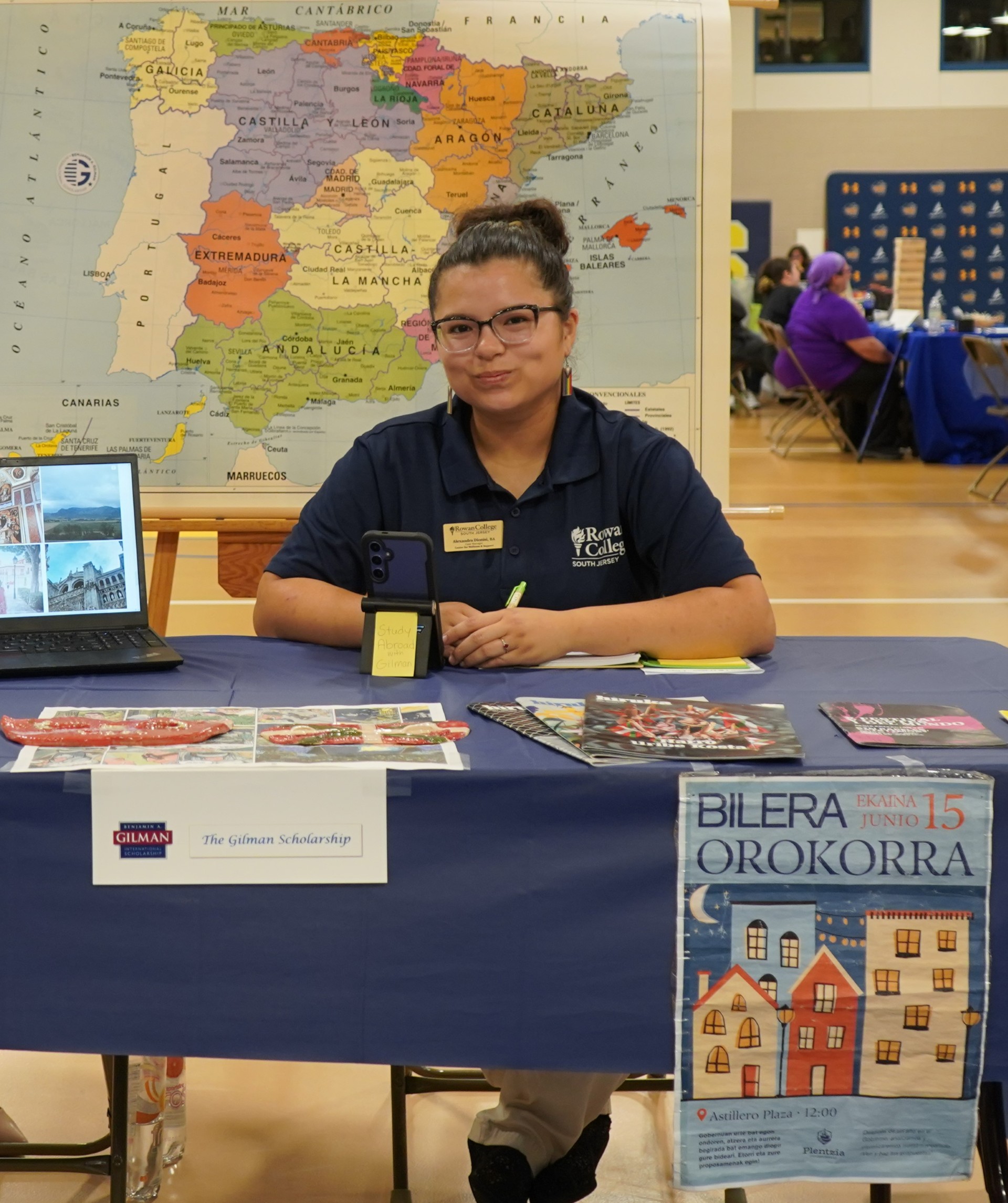 Alexandra Salman, Rowan College of South Jersey Critical Language Scholarship advisor