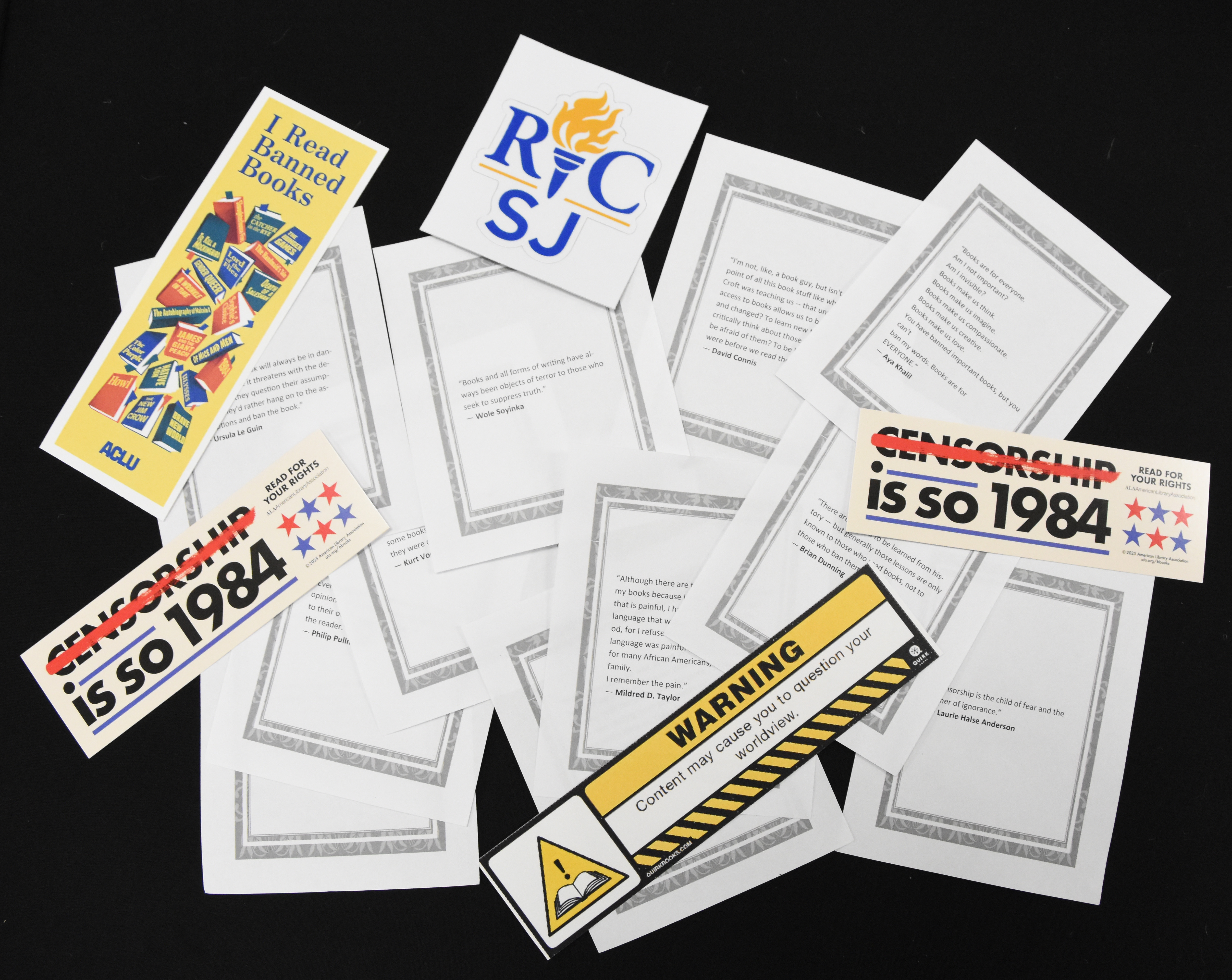 Bookmarks and quotes about censorship