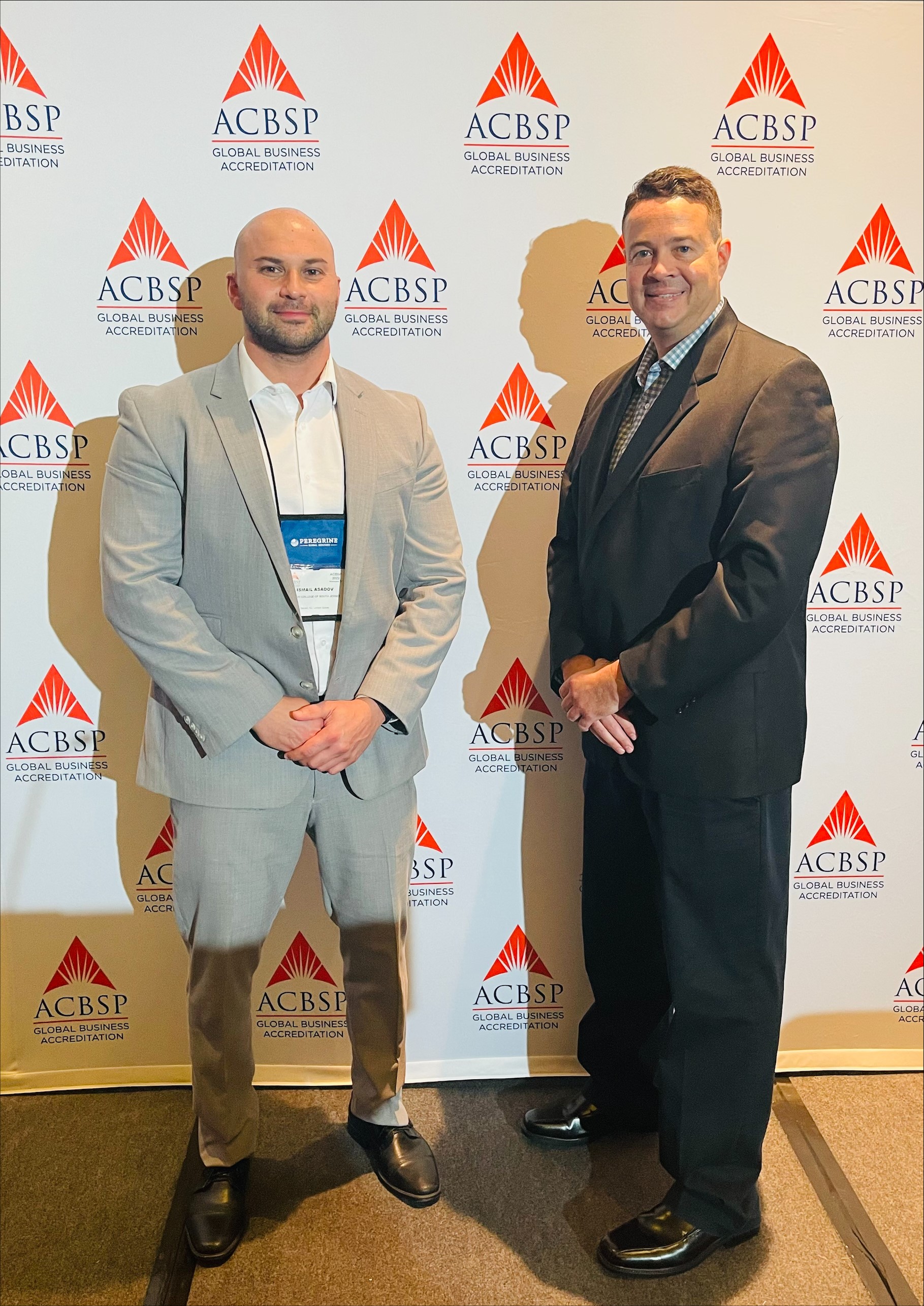 RCSJ Representative with ACBSP member