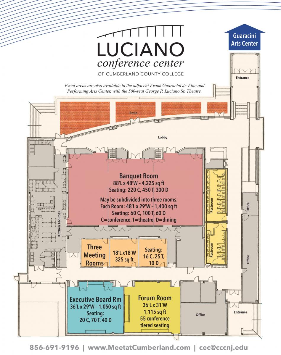 Floor Plan Overview  Conference Center u0026 Events  Rowan  Floor Plan Overview  Conference Center u0026 Events  Rowan
