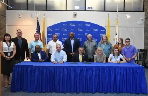 Rowan College Foundation Endowment Signing Ceremony supports education in honor of Robert M. Damminger