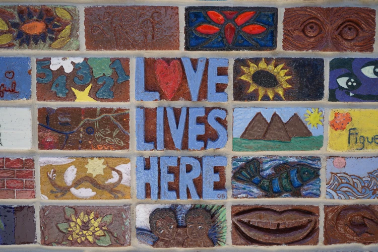 Love Lives Here Brick