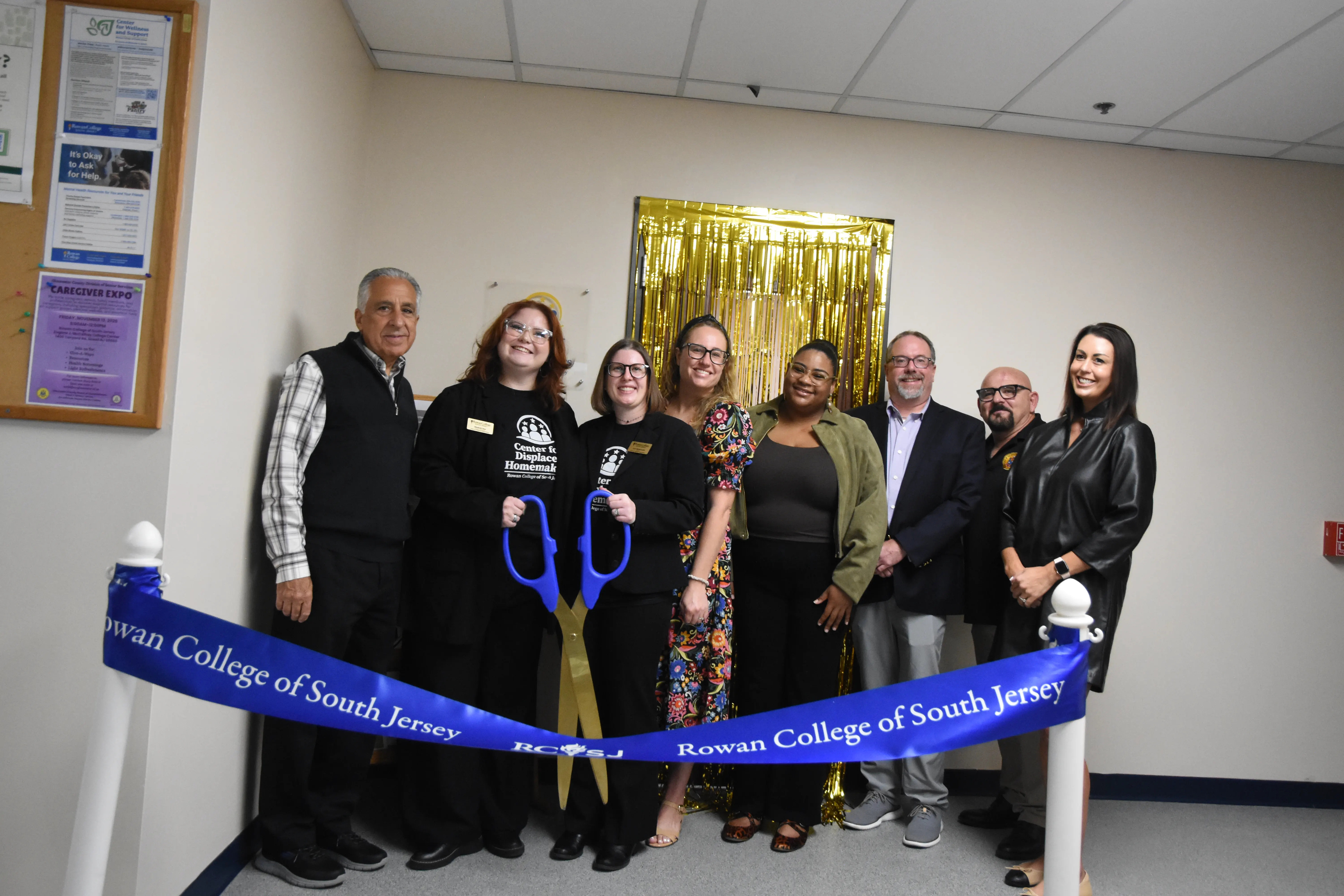 RCSJ, CDH, and County leadership gather to celebrate with ribbon cutting event.