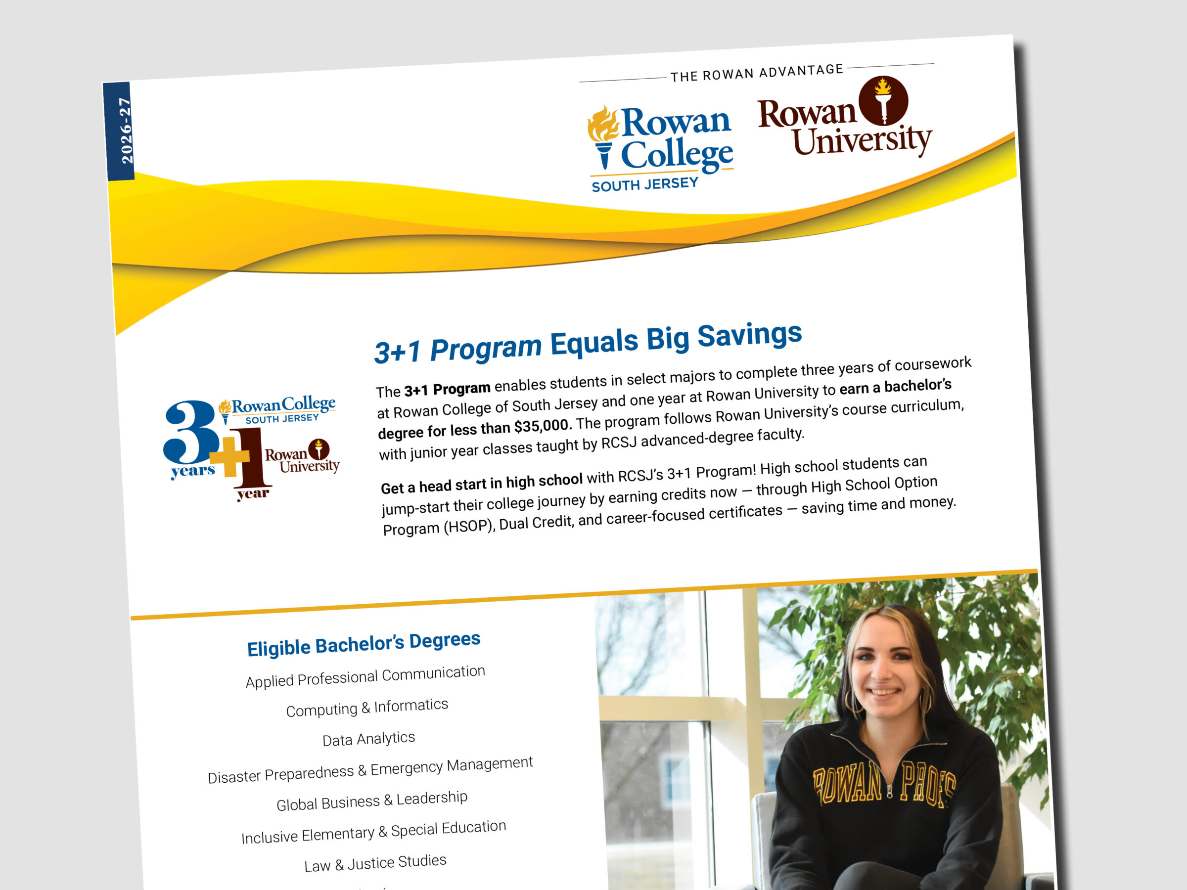Flyer - 3+1 Program