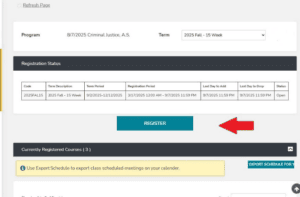 register button